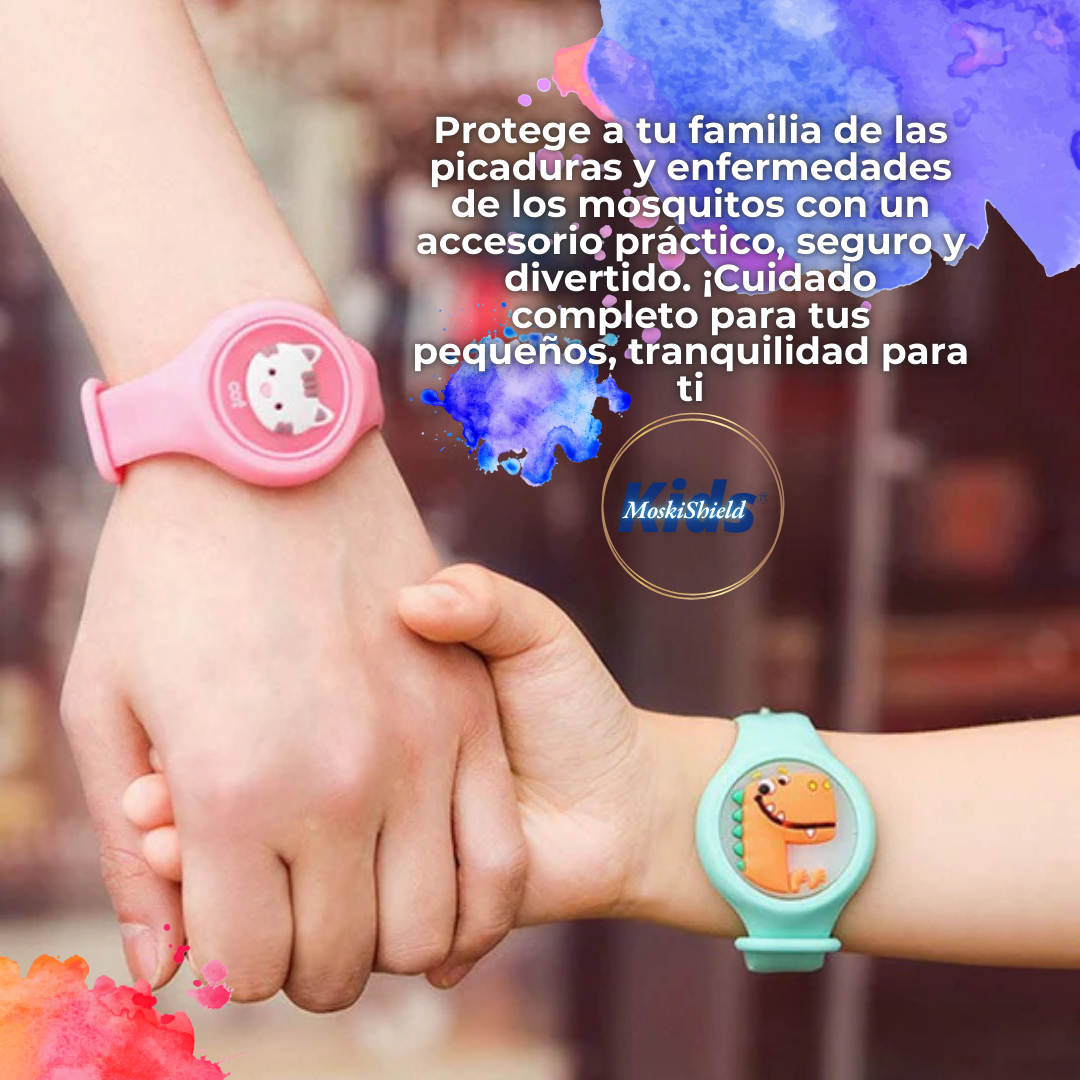 Reloj Pulsera Repelente de Mosquitos LUZ