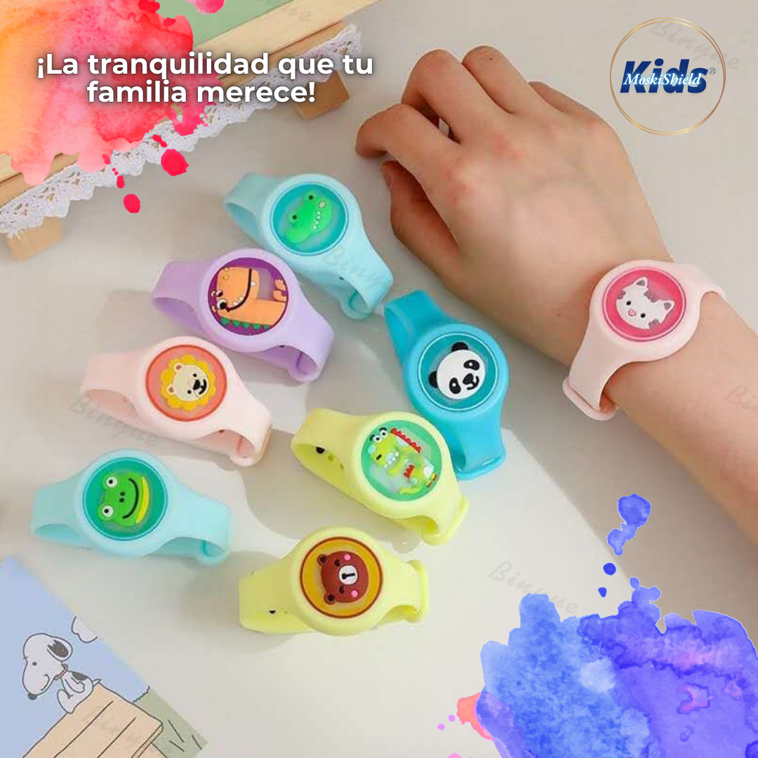 Reloj Pulsera Repelente de Mosquitos LUZ