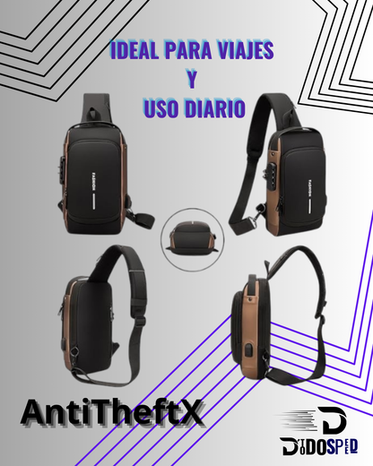 AntiTheftX™: Bolso Deportivo Inteligente con Seguridad Avanzada